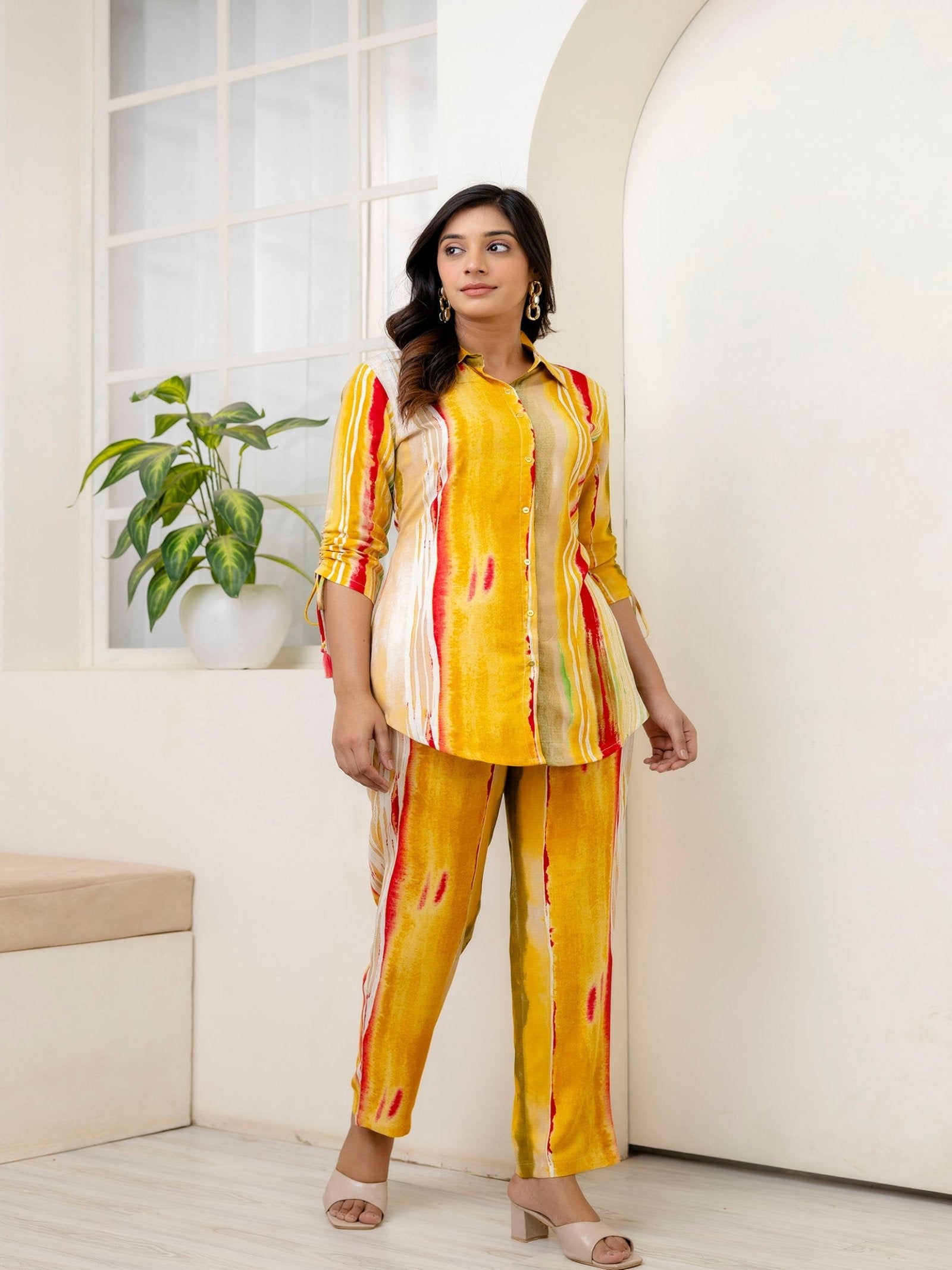 Rangvastra Women Marble Printed Co-ord Set