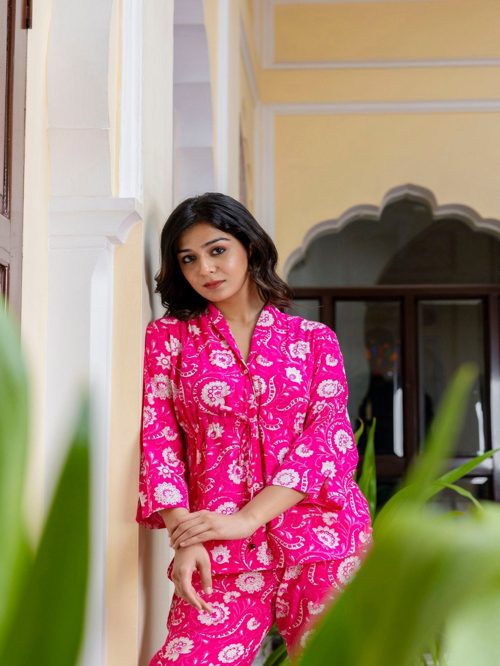 Rangvastra Cotton Floral print Co-Ord Set