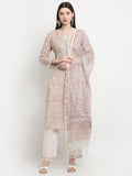 Rangvastra Cotton Peach Hand Block Printed Kurta Set