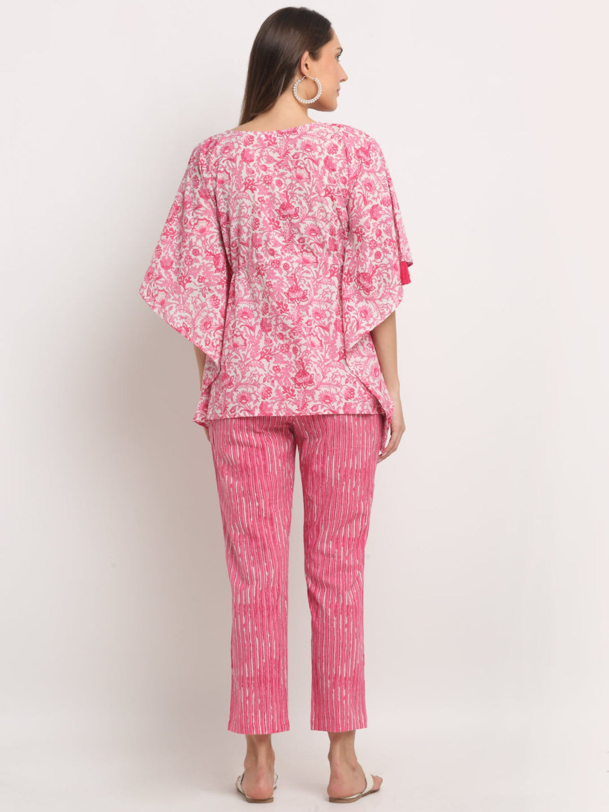 Rangvastra Cotton Floral Printed Co-ord Set