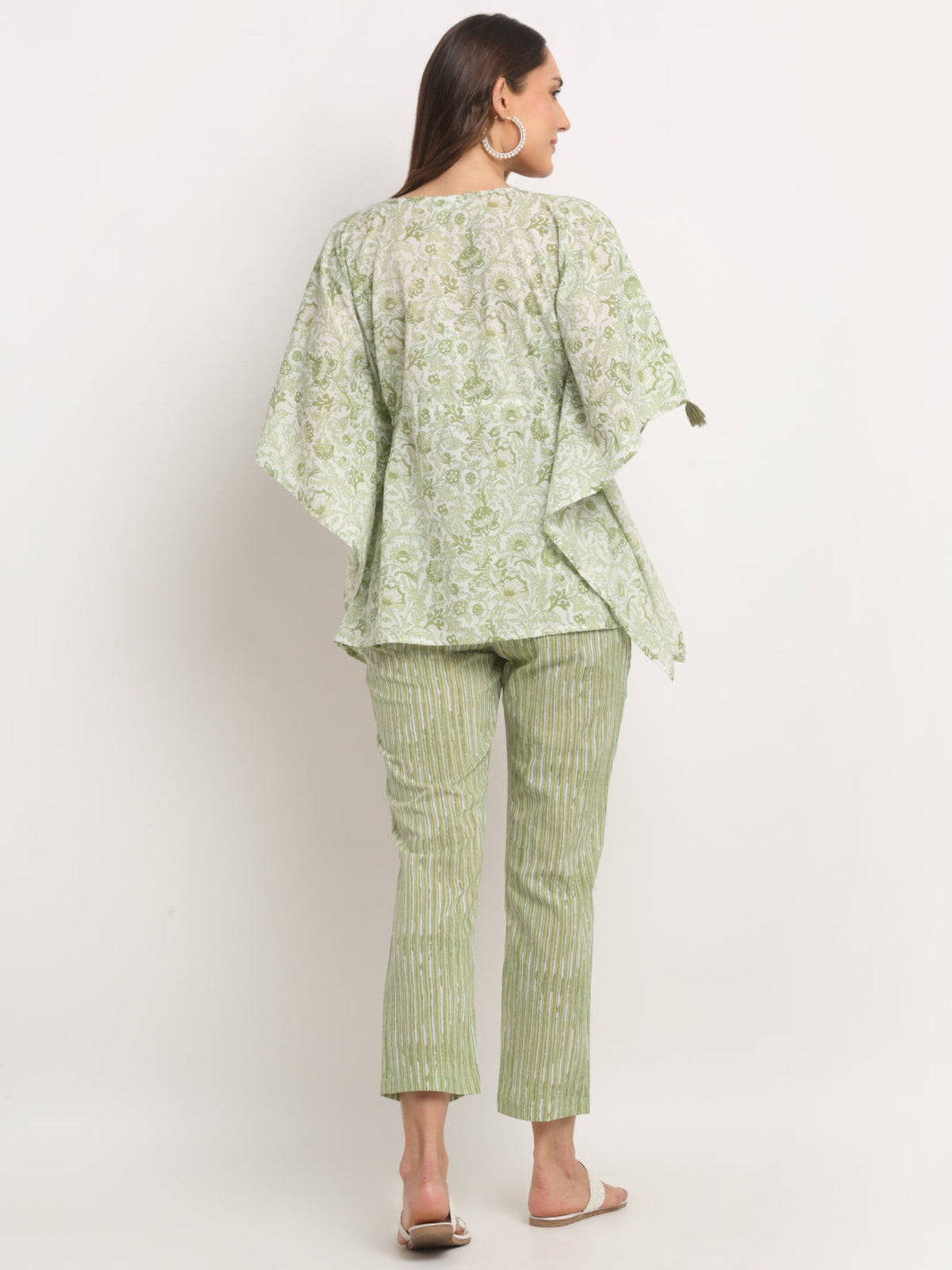 Rangvastra Cotton Floral Printed Co-ord Set