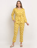 Rangvastra Cotton Floral Printed Co-Ord Set
