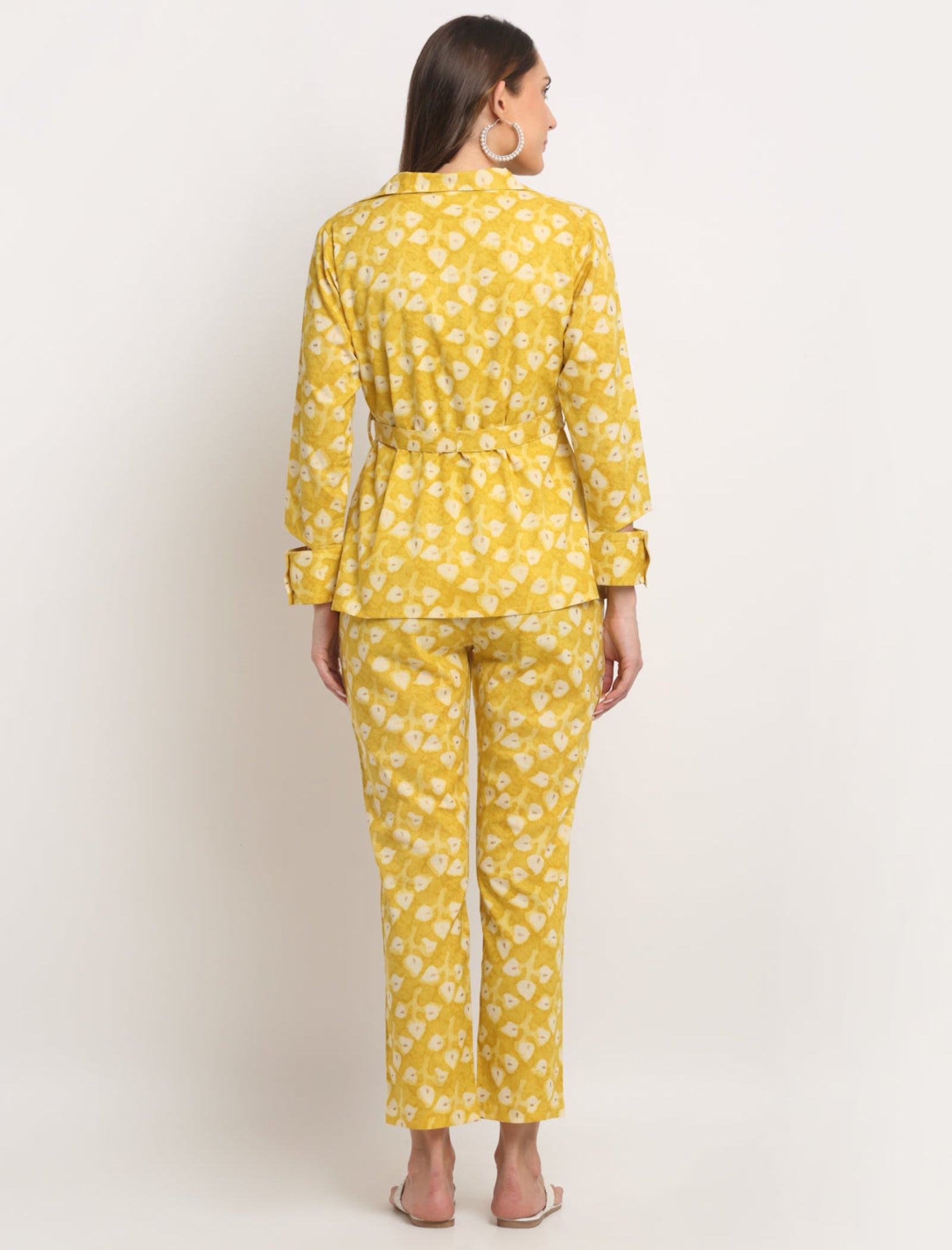 Rangvastra Cotton Floral Printed Co-Ord Set