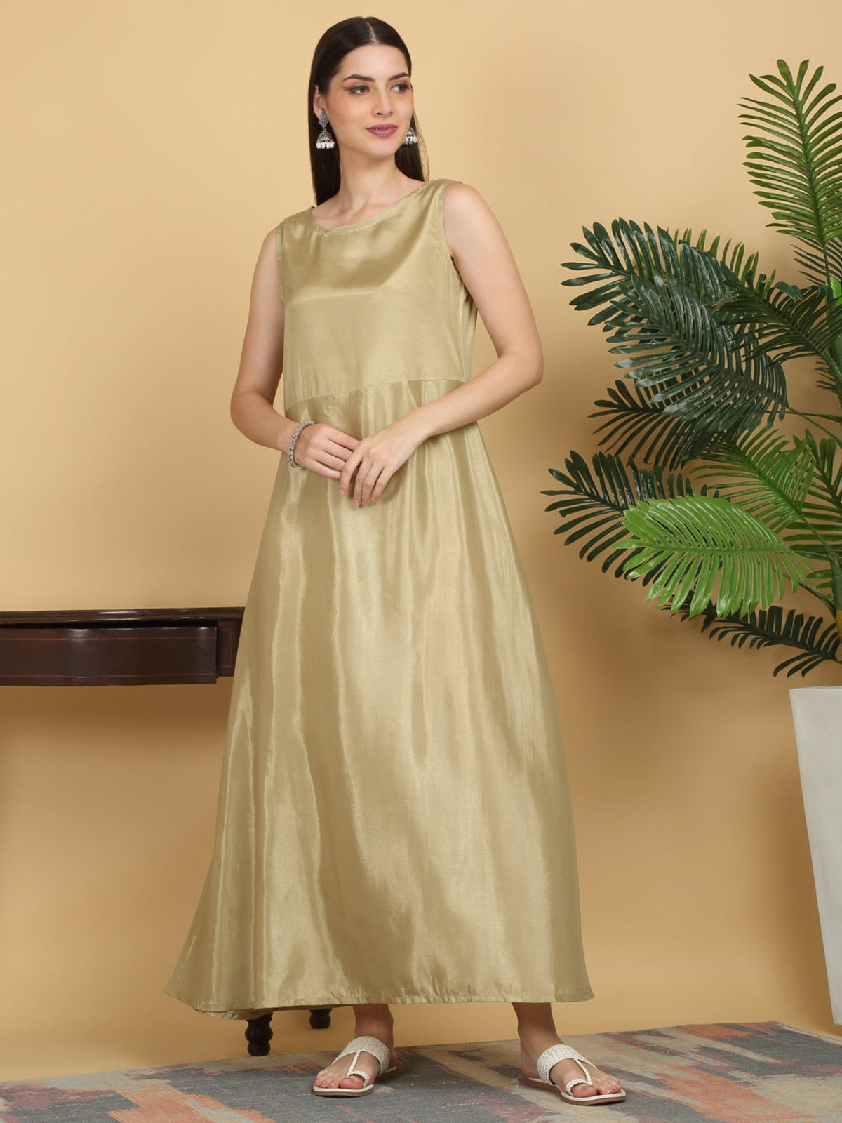 Rangvastra Green Floral Print Ankle Length Kurta Set with Dupatta