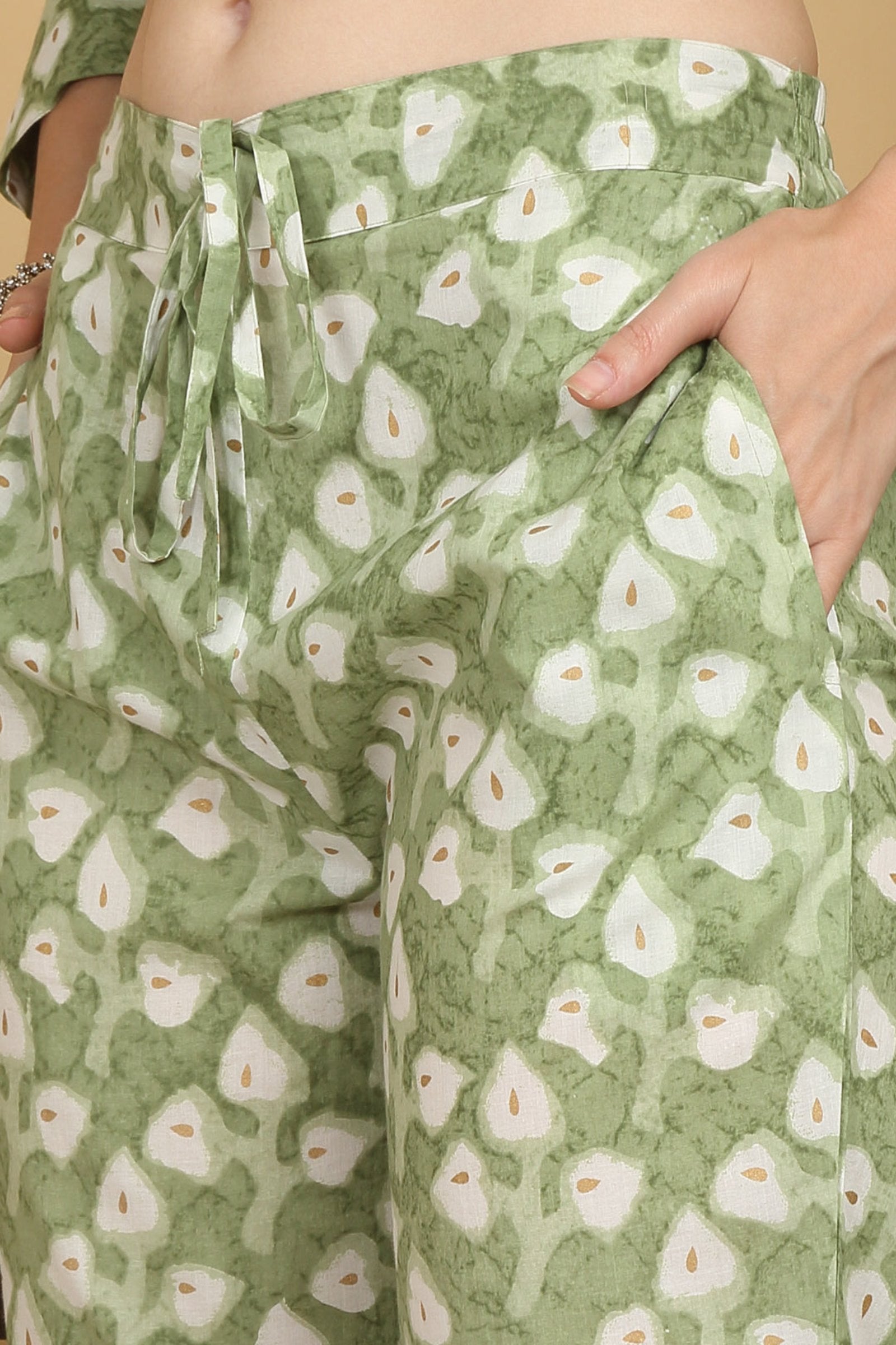 Rangvastra Cotton Floral Printed Co-Ord Set
