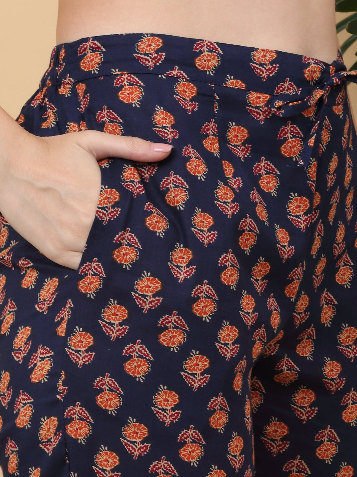 Rangvastra Cotton Floral Printed Co-Ord set