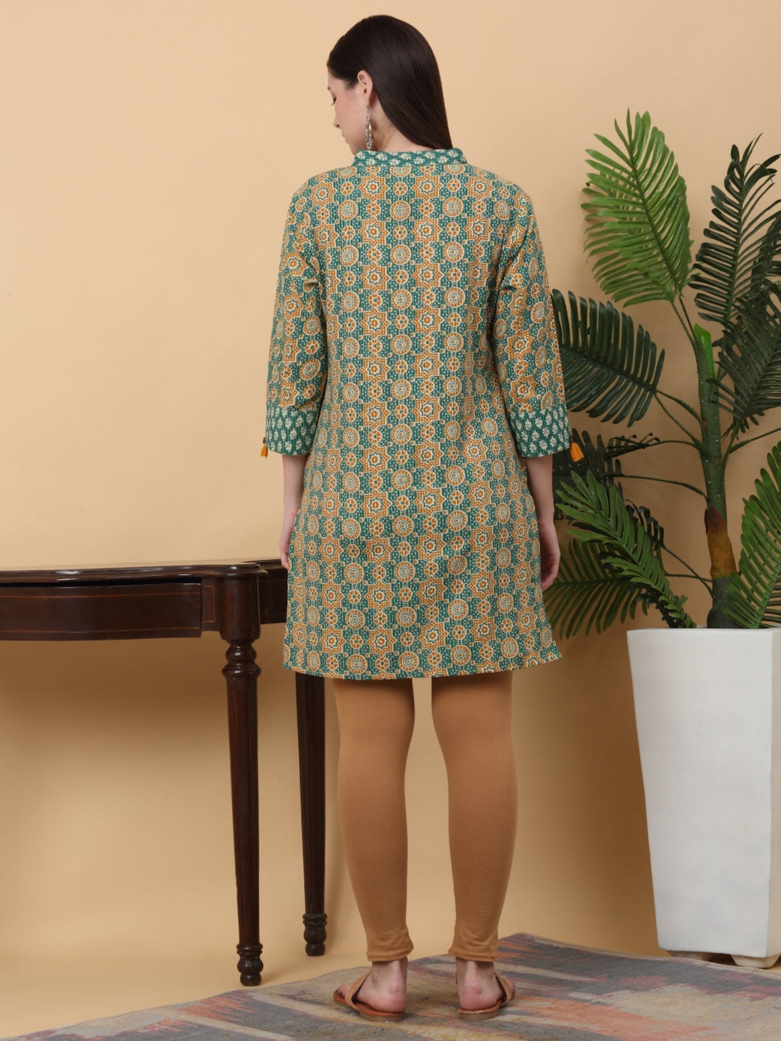 Rangvastra Cotton Katta Printed Tunic