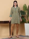 Rangvastra Cotton Katta Printed Tunic