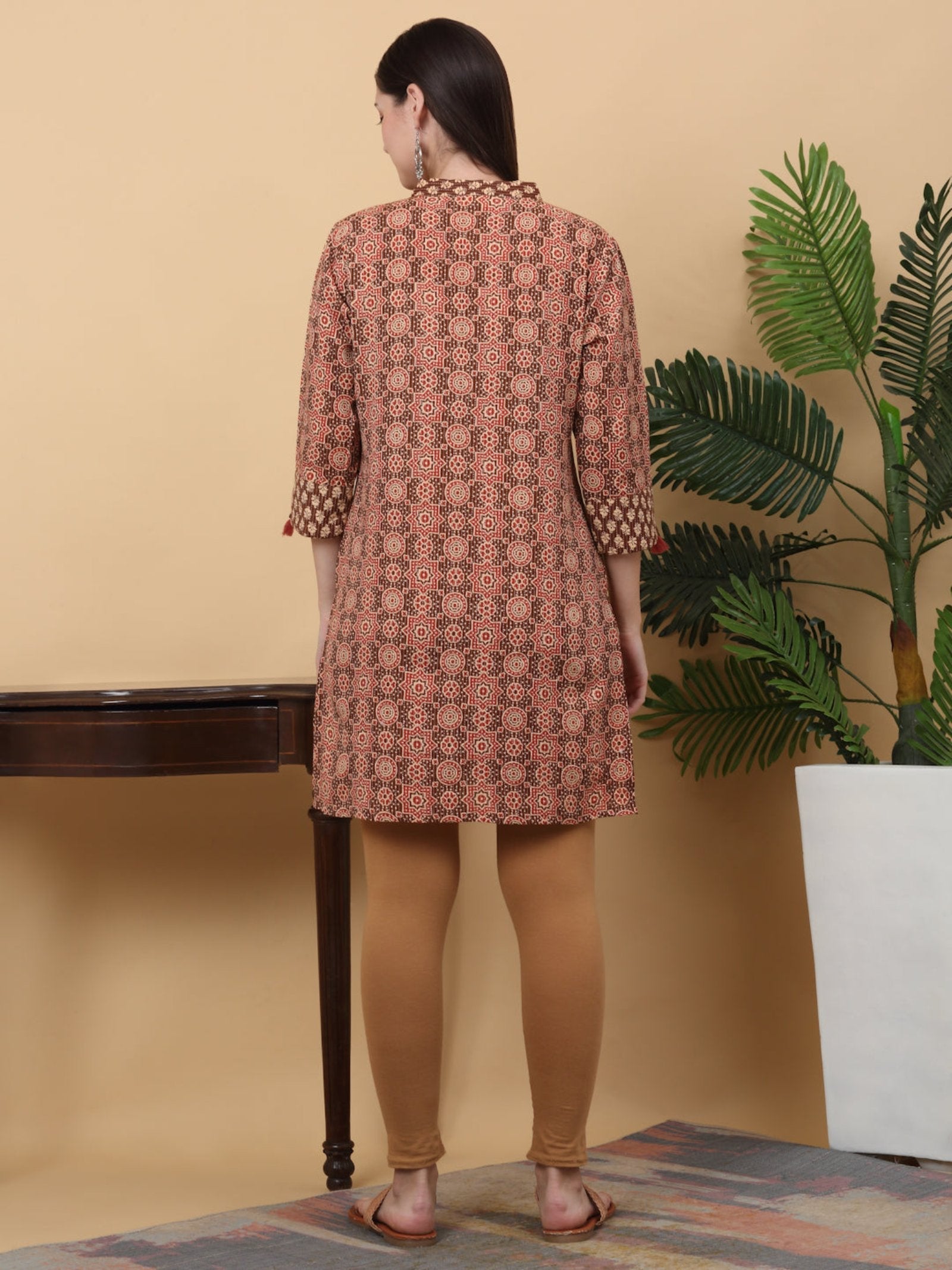 Rangvastra Cotton Katta Printed Tunic