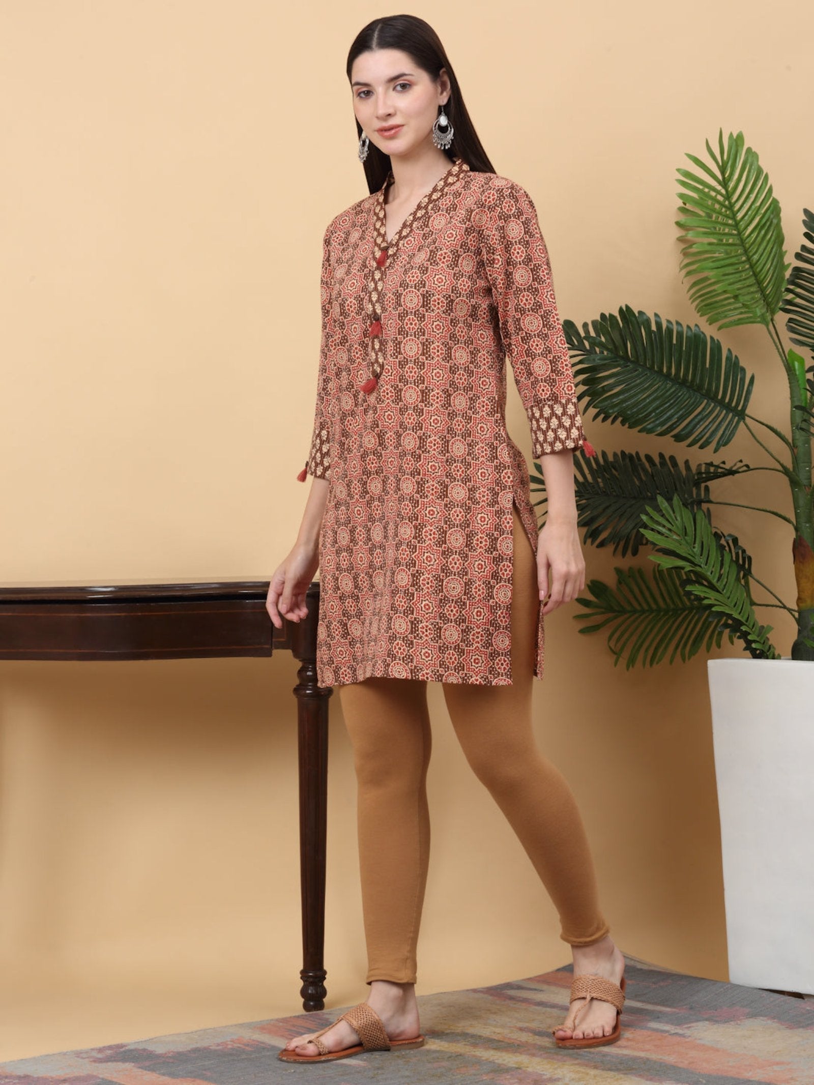 Rangvastra Cotton Katta Printed Tunic