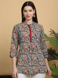 Rangvastra Cotton Floral Printed Top