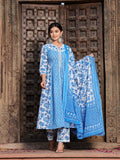 Rangvastra Cotton Floral Print Kurta Set
