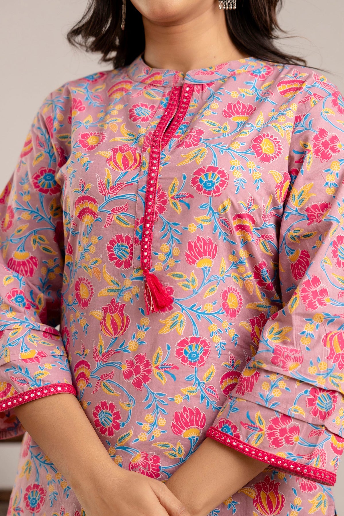 Rangvastra Floral Printed Kurta