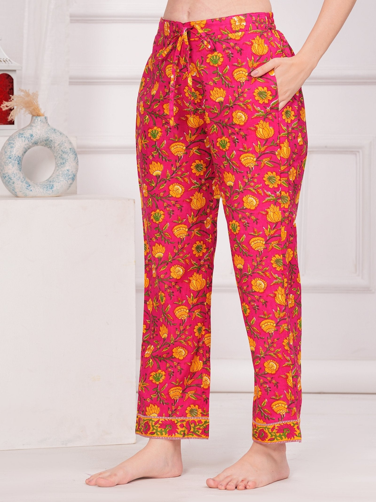 Rangvastra Cotton Floral Printed Co-Ord Set
