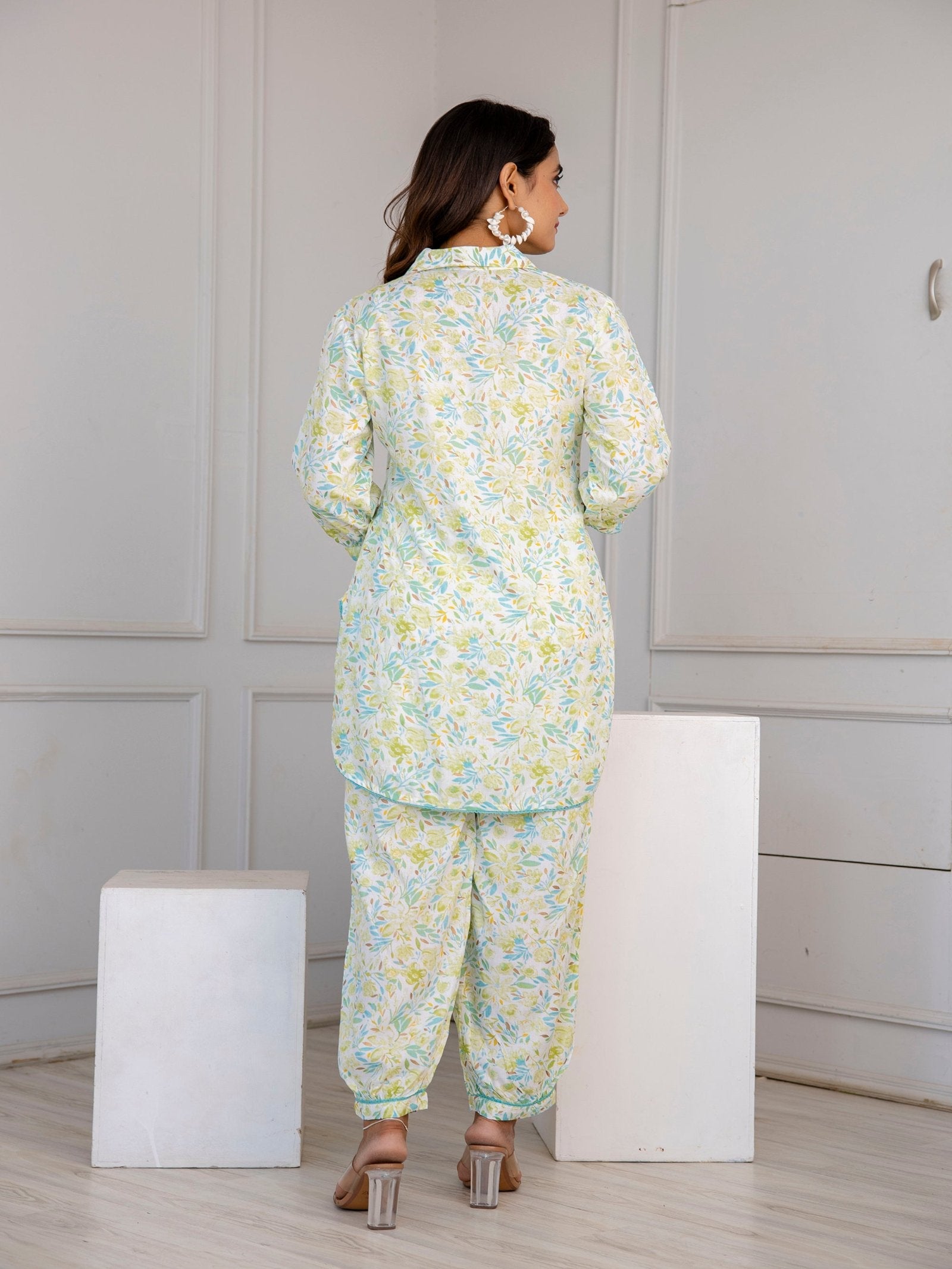 Rangvastra Floral Printed Co-ords Set