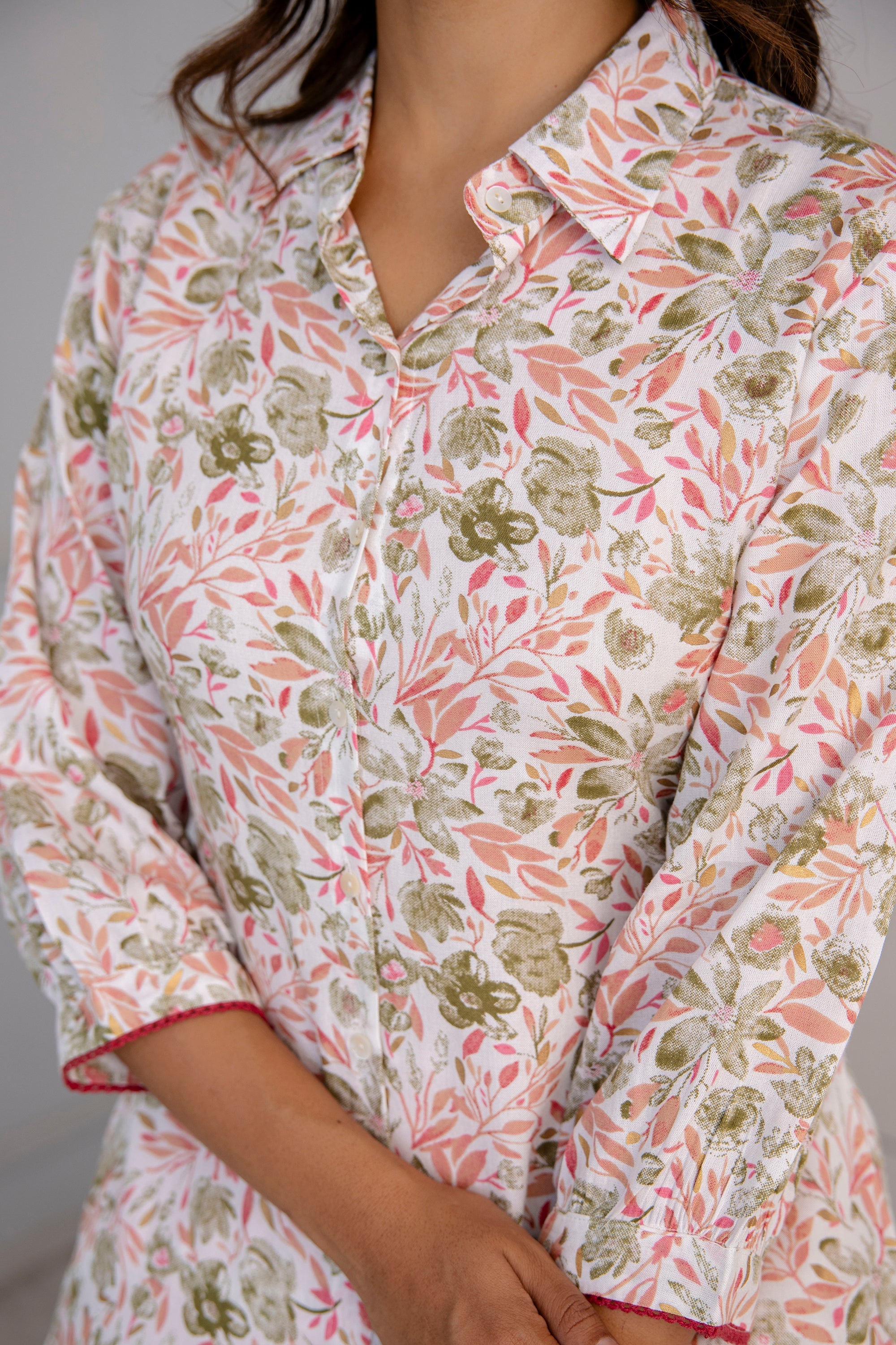 Rangvastra Floral Printed Co-ords Set