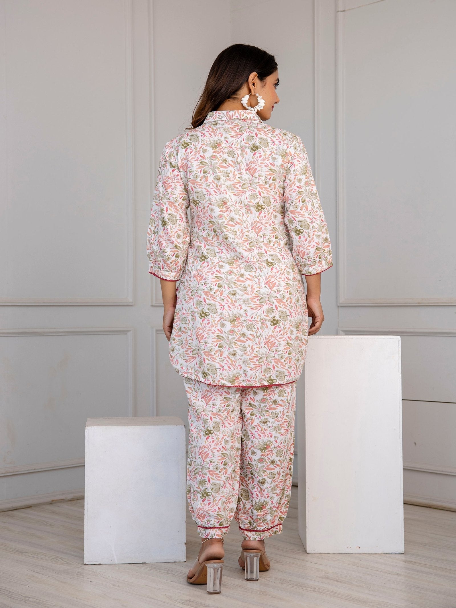 Rangvastra Floral Printed Co-ords Set