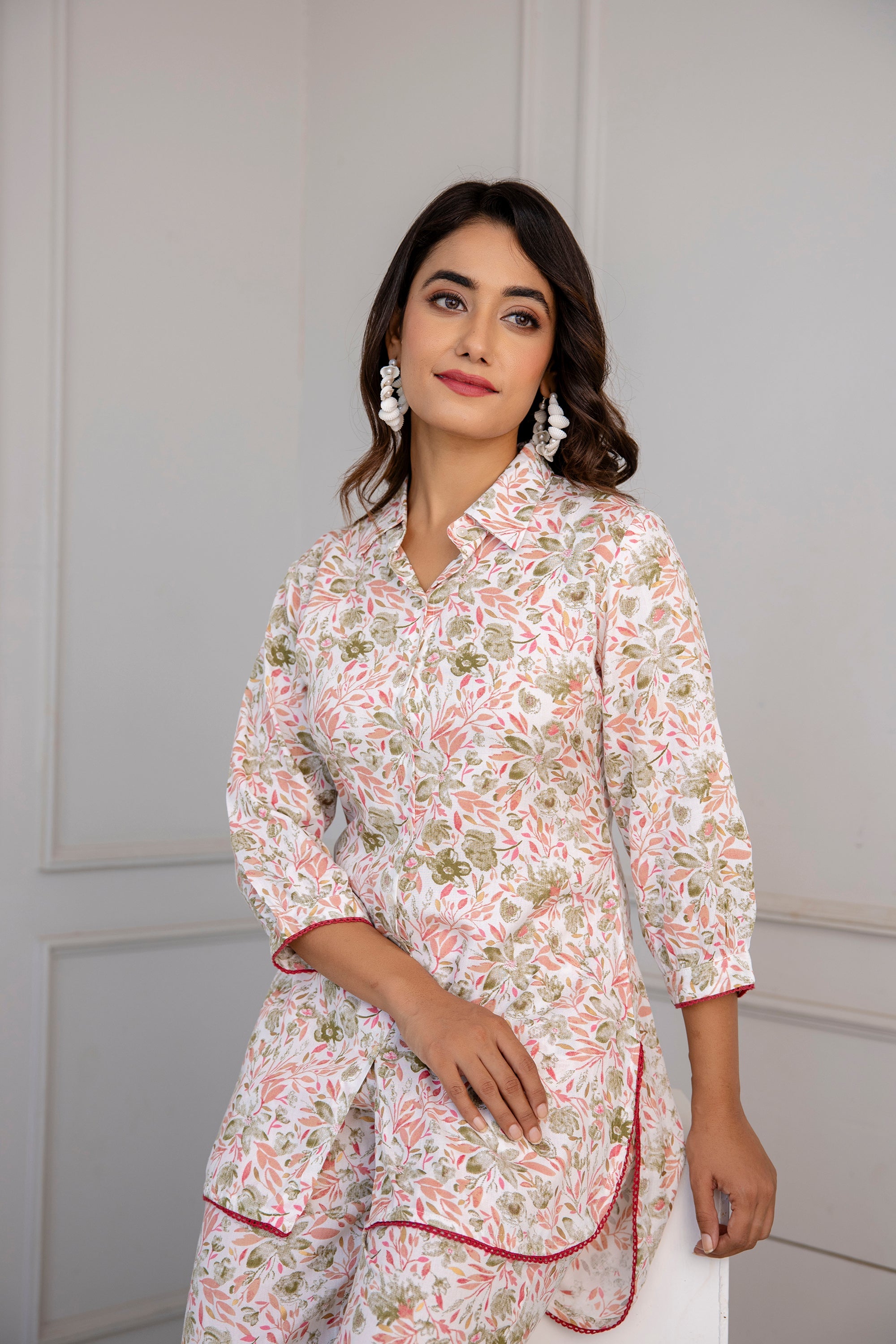 Rangvastra Floral Printed Co-ords Set