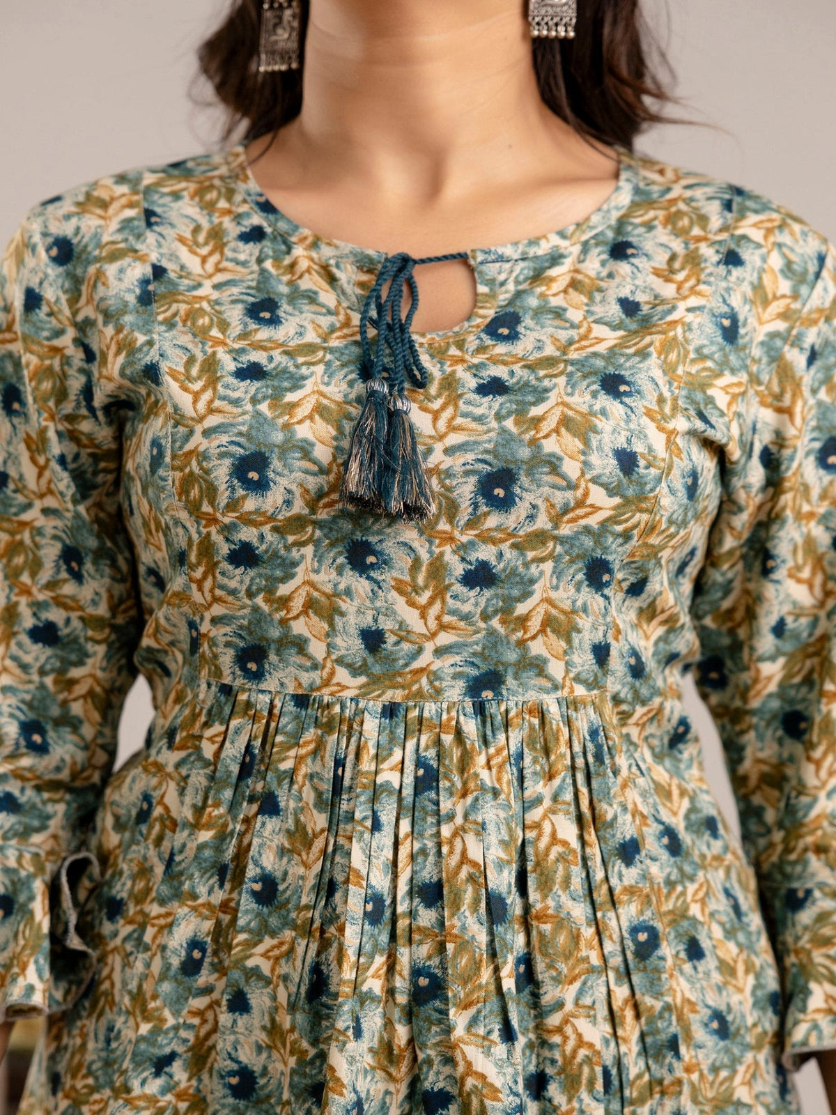 Rangvastra Rayon Floral Printed Top