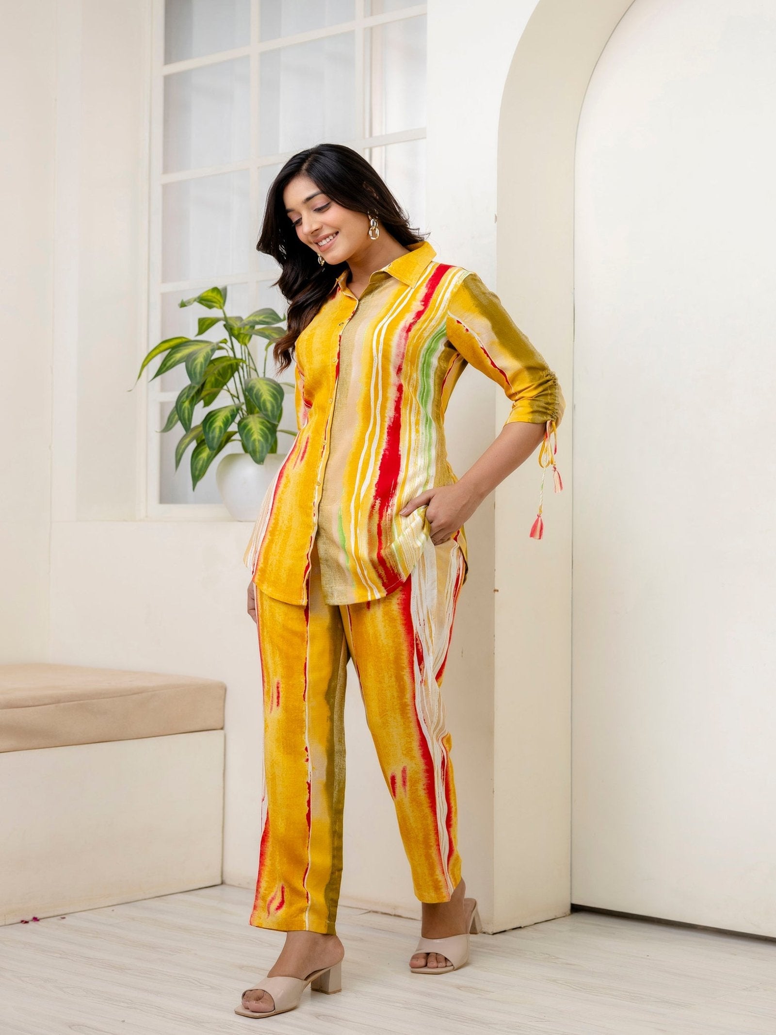 Rangvastra Women Marble Printed Co-ord Set