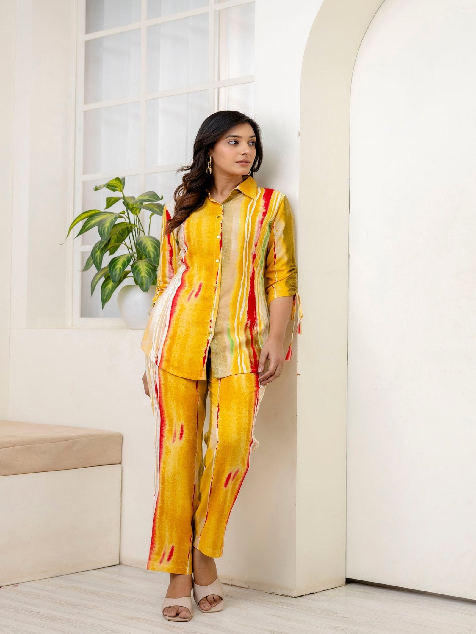 Rangvastra Women Marble Printed Co-ord Set