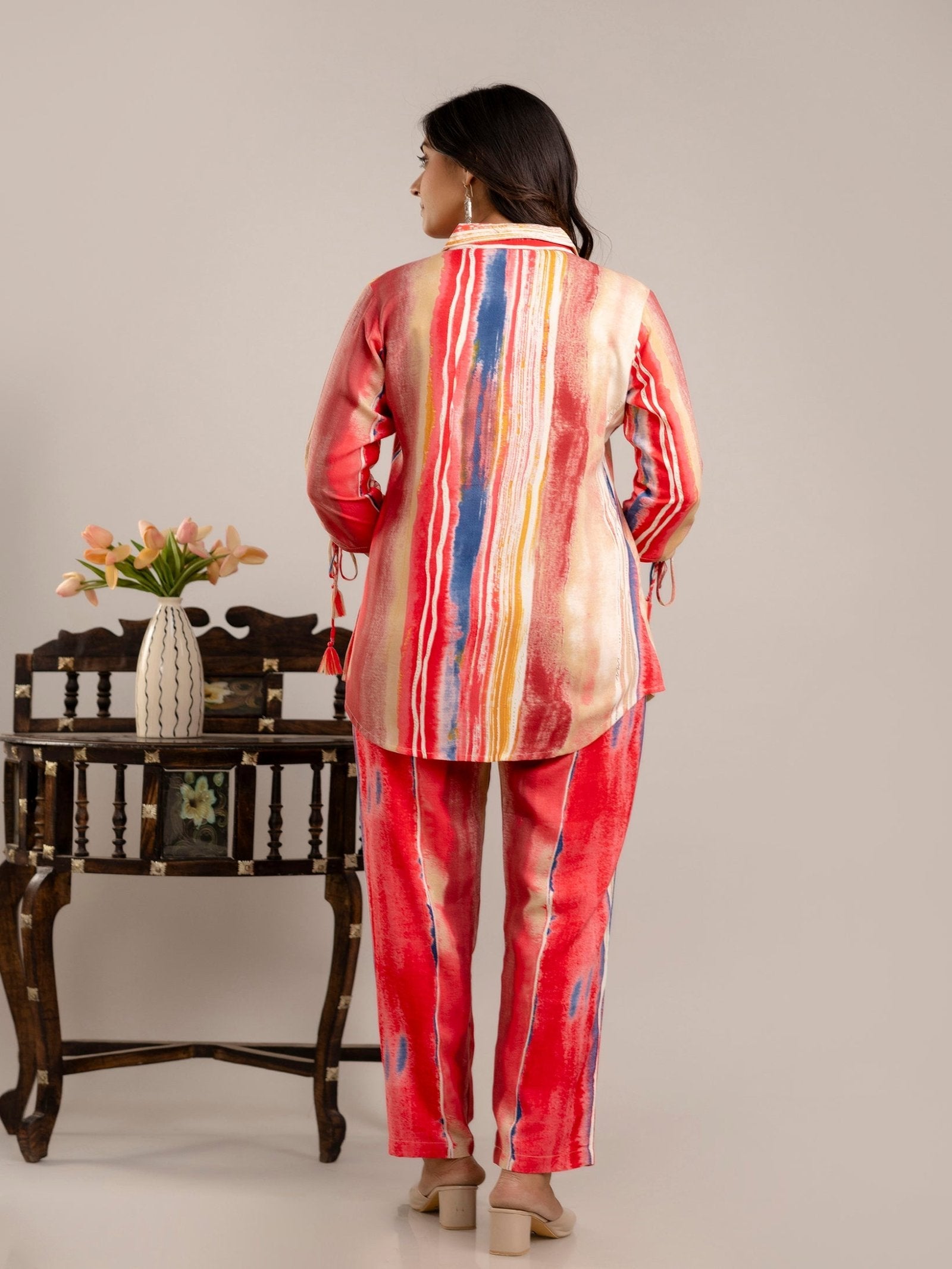 Rangvastra Women Marble Printed Co-ord Set