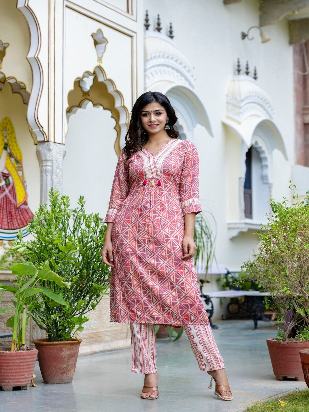 Rangvastra CAPSULE FOIL PRINTED KURTA PANT WITH DUPATTA SET