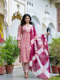 Rangvastra CAPSULE FOIL PRINTED KURTA PANT WITH DUPATTA SET