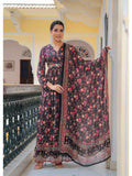 Rangvastra  Black Printed Kurta Duptta Set