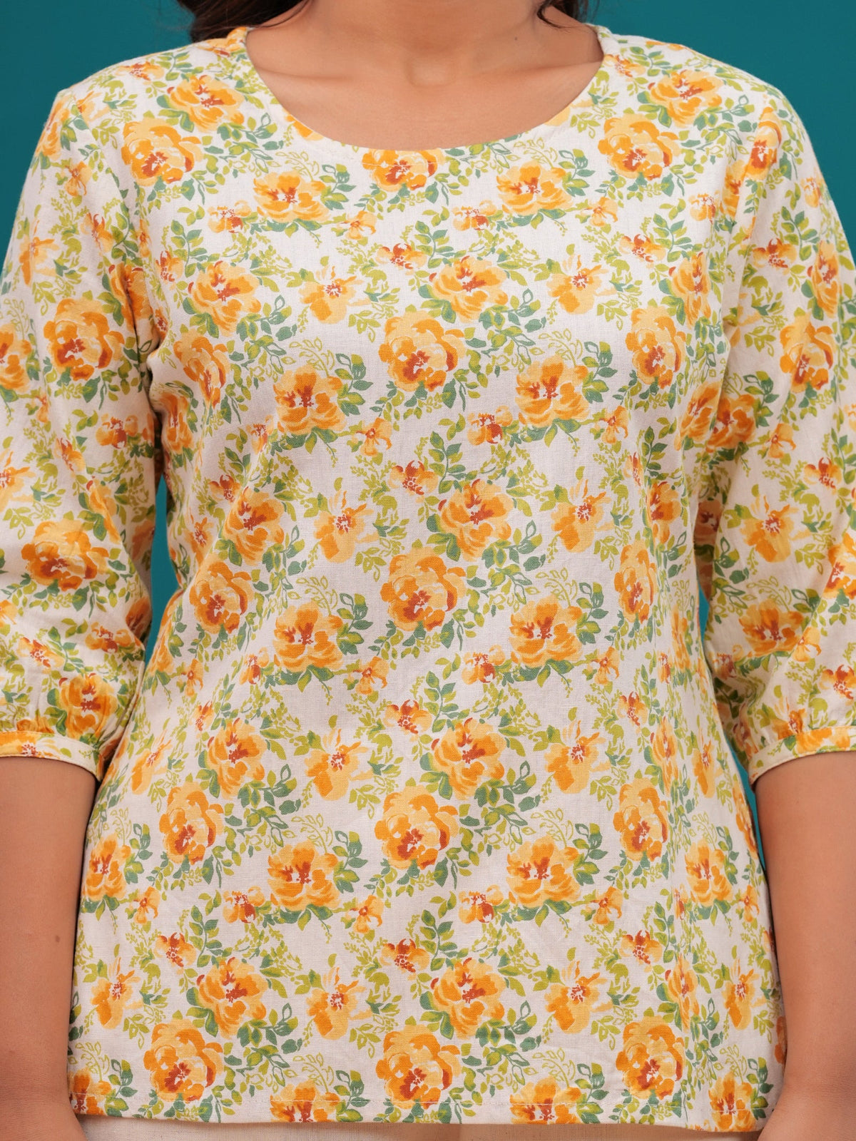 Rangvastra Cotton Flex Floral Print Co-Ord Set