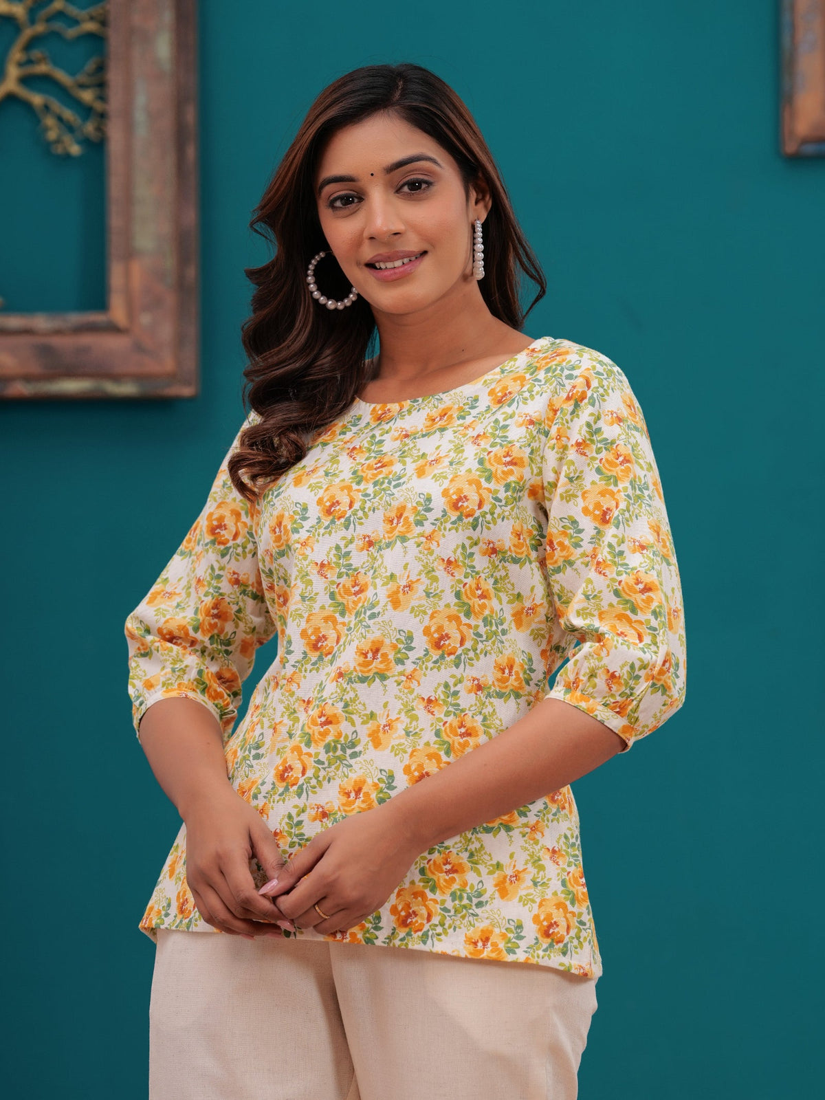Rangvastra Cotton Flex Floral Print Co-Ord Set