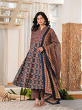 Rangvastra Cotton Printed Kurta Pant With Dupatta Set