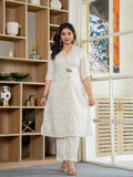 Rangvastra Cotton Dobby Kurta Pant Set
