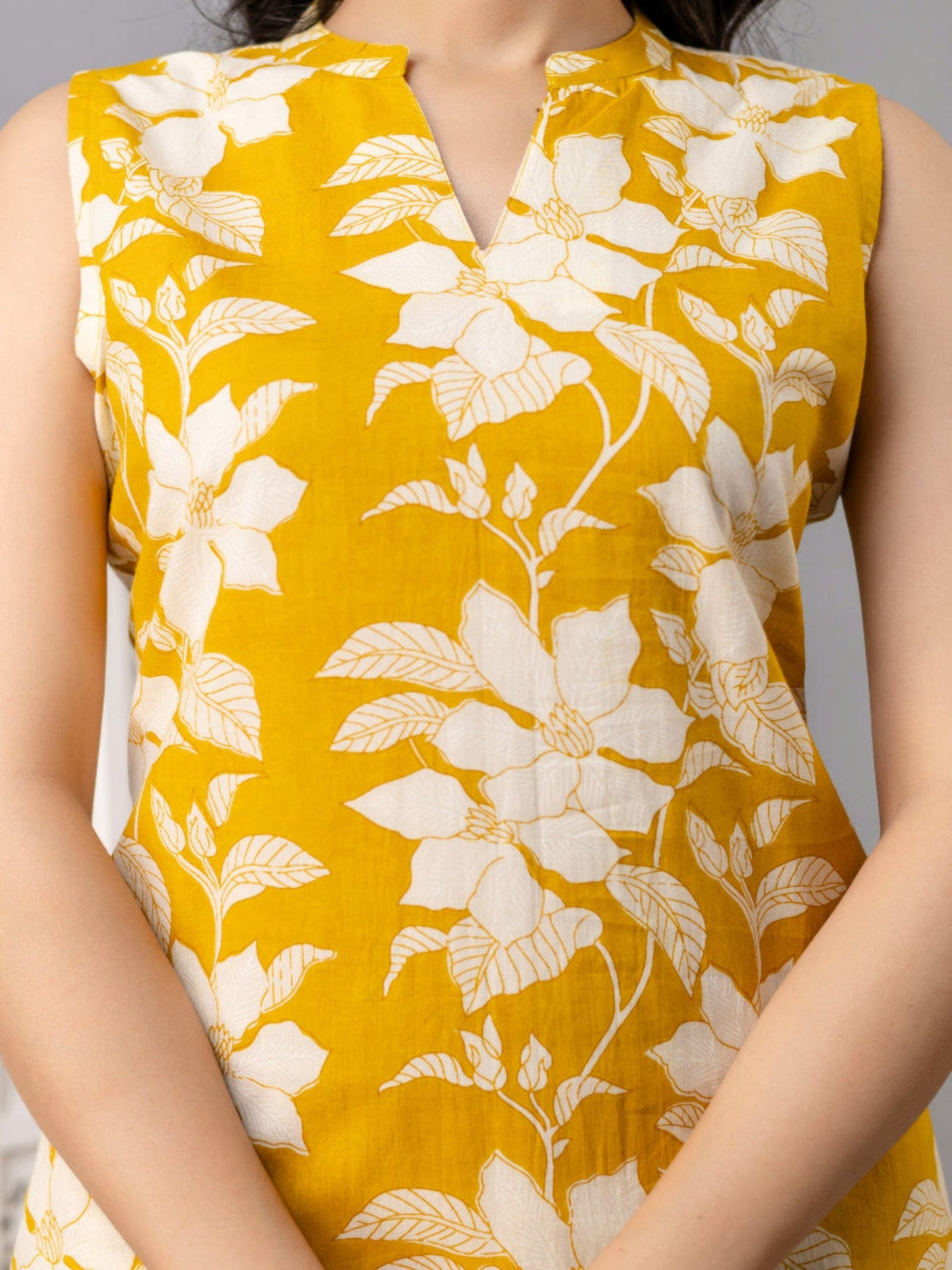 Rangvastra  Cotton Floral Printed Kurta Pant Set