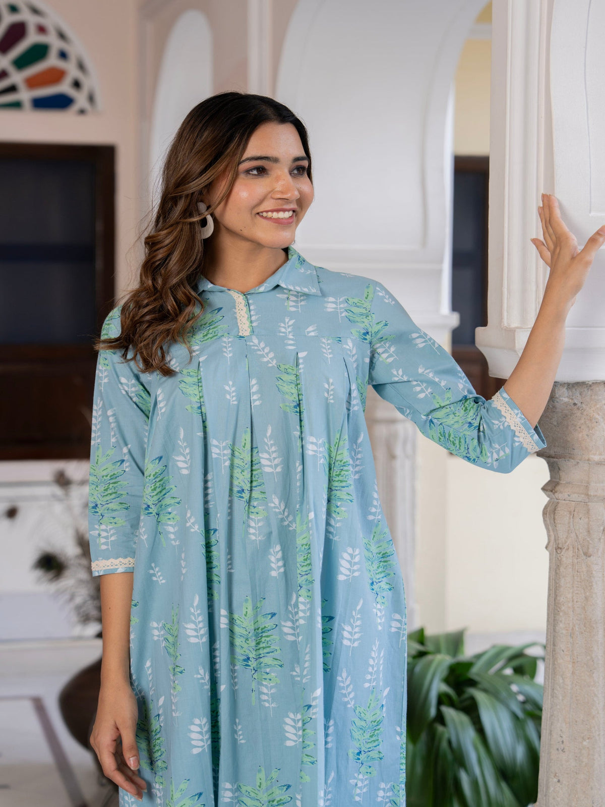 Rangvastra Cotton Floral Printed Co-ords Set