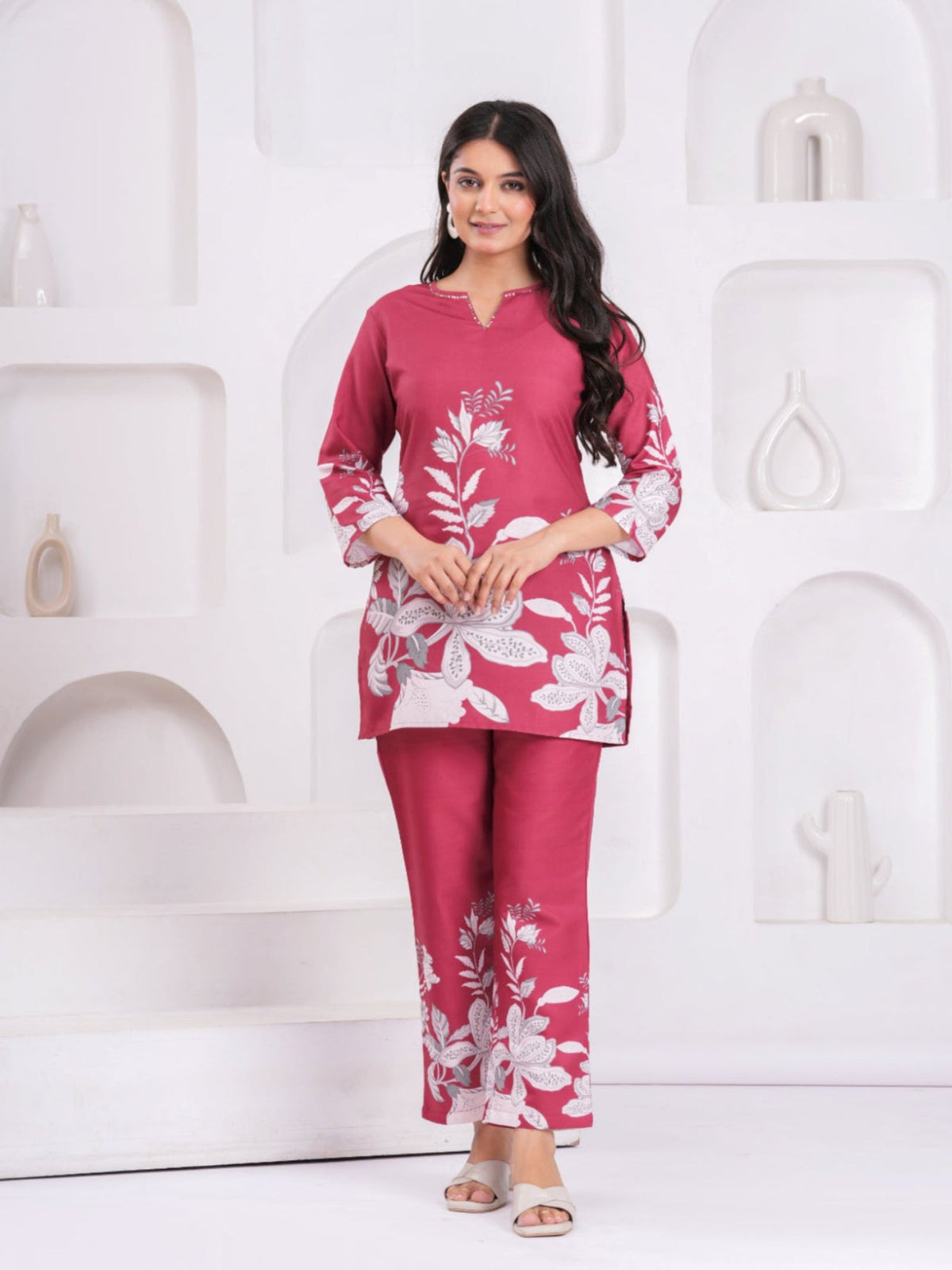 Rangvastra Cotton Printed Top Pant Co-ord Set