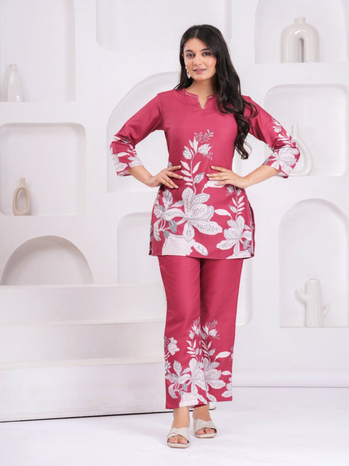 Rangvastra Cotton Printed Top Pant Co-ord Set