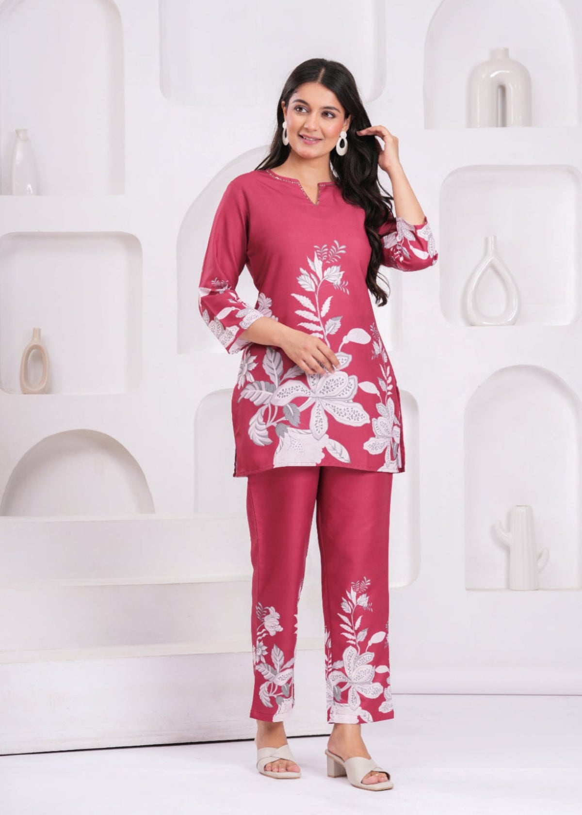 Rangvastra Cotton Printed Top Pant Co-ord Set