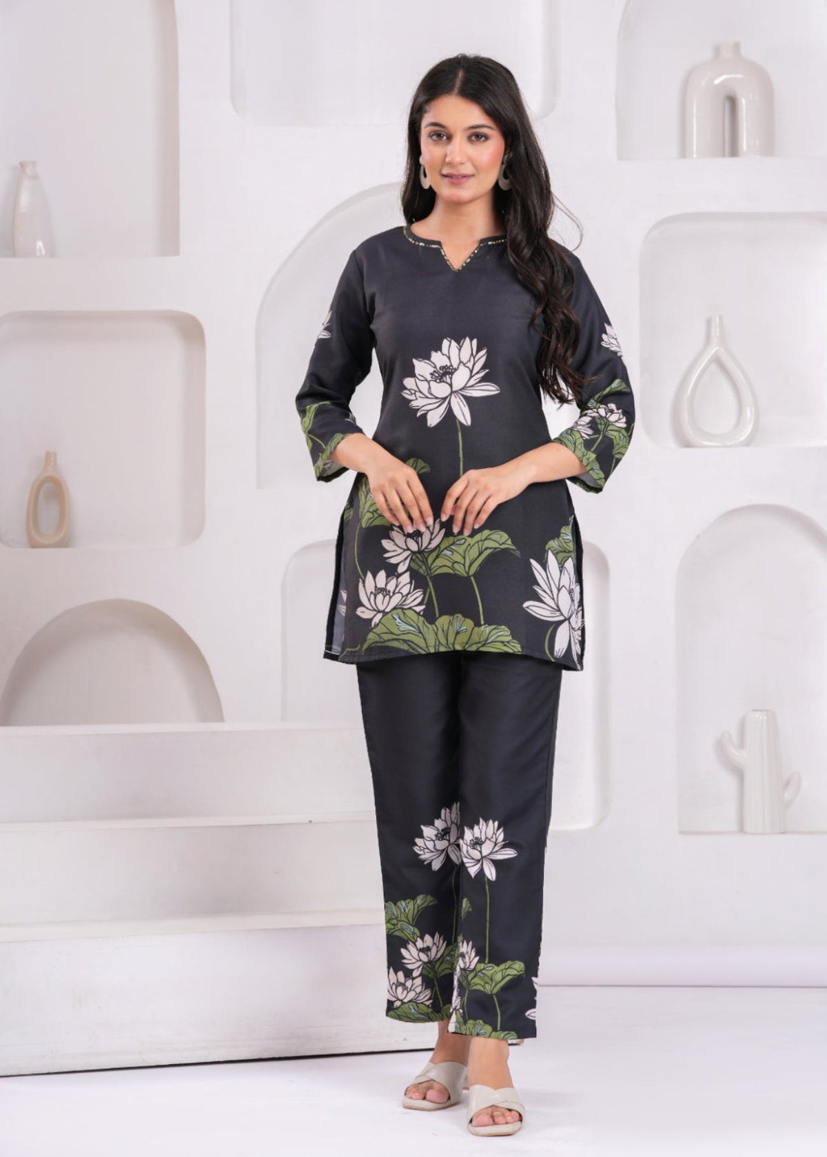 Rangvastra Cotton Printed Top Pant Co-ord Set