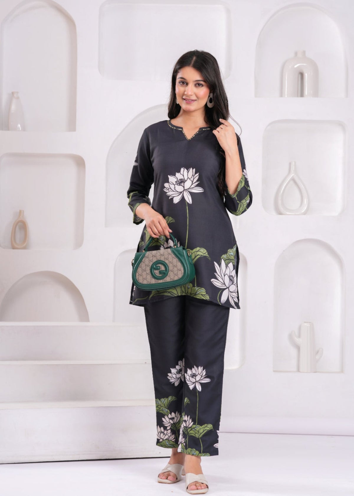 Rangvastra Cotton Printed Top Pant Co-ord Set