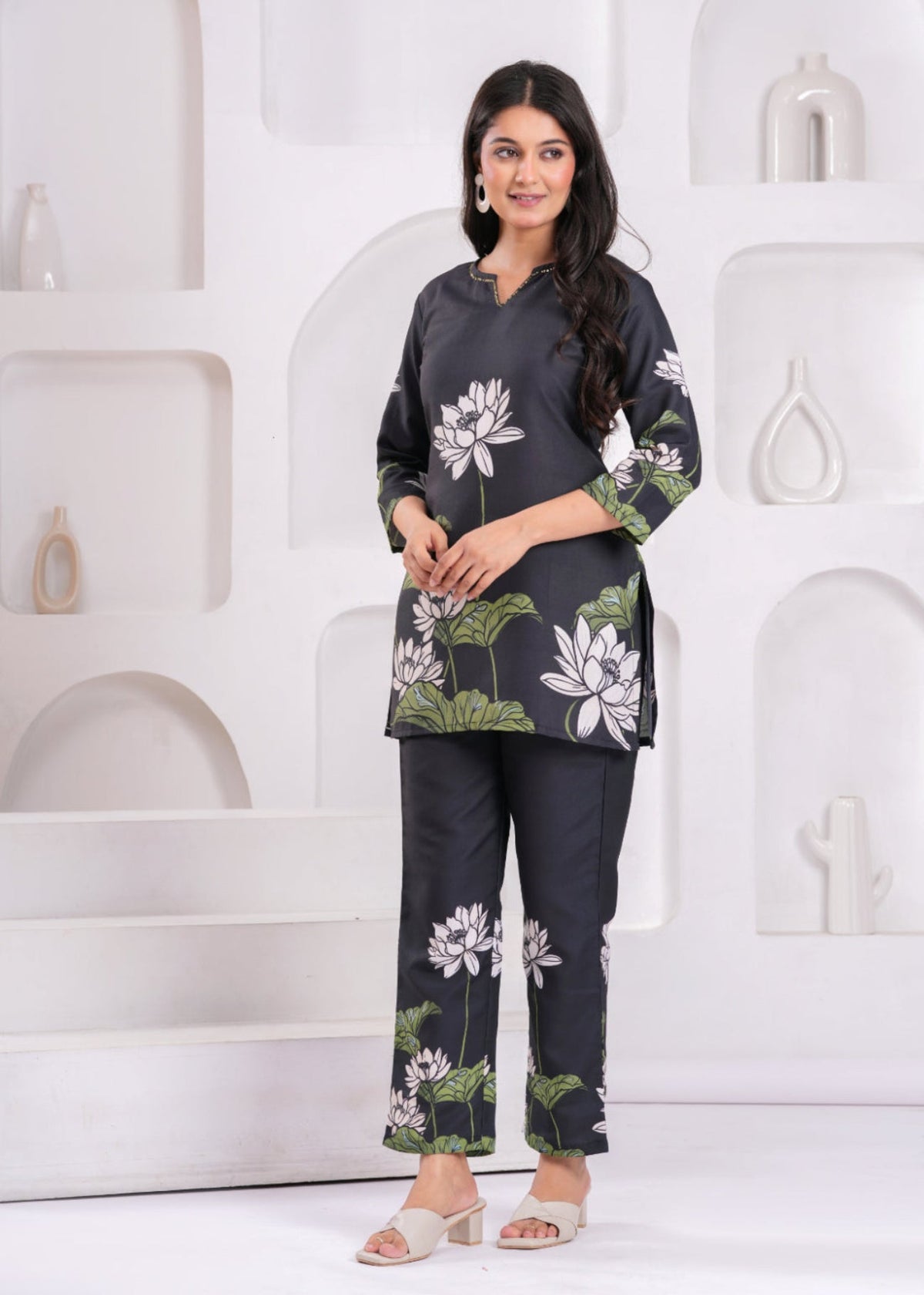 Rangvastra Cotton Printed Top Pant Co-ord Set