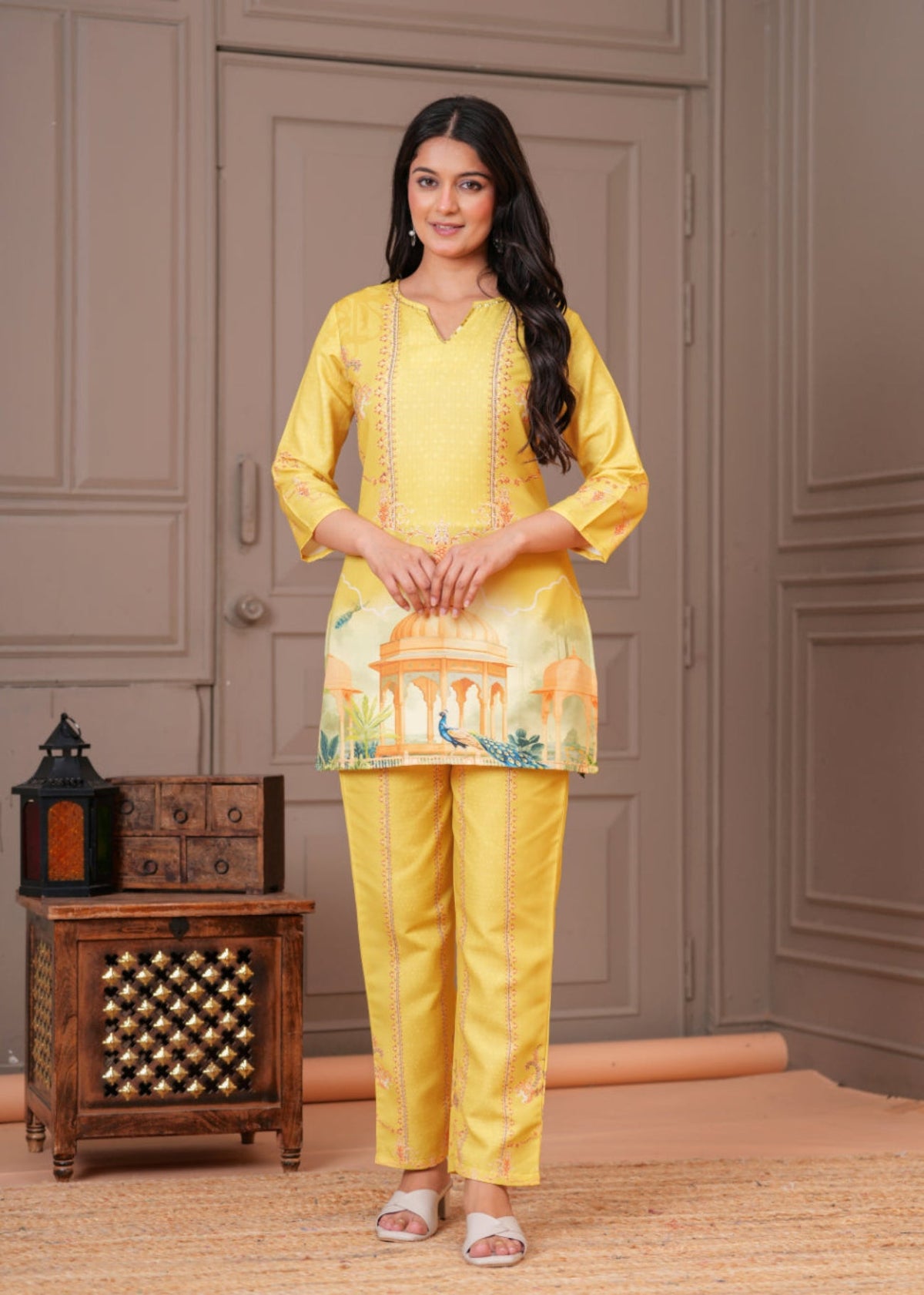 Rangvastra Cotton Printed Top Pant Co-ord Set