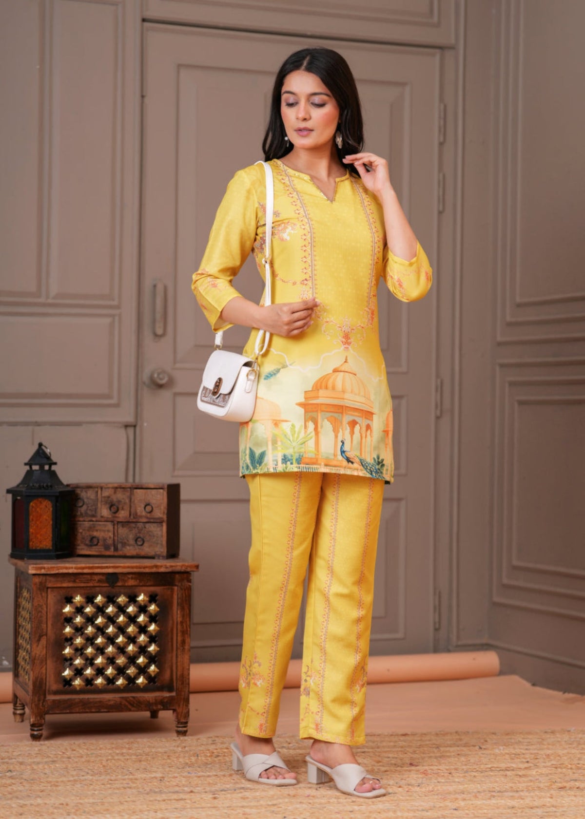 Rangvastra Cotton Printed Top Pant Co-ord Set