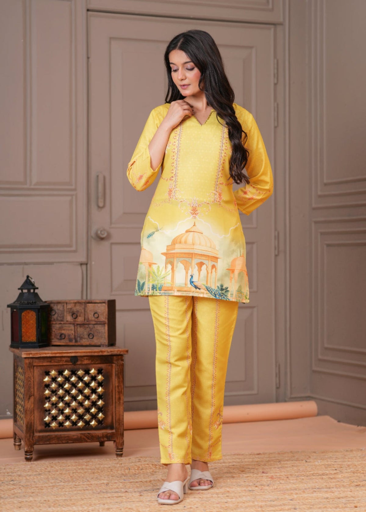 Rangvastra Cotton Printed Top Pant Co-ord Set