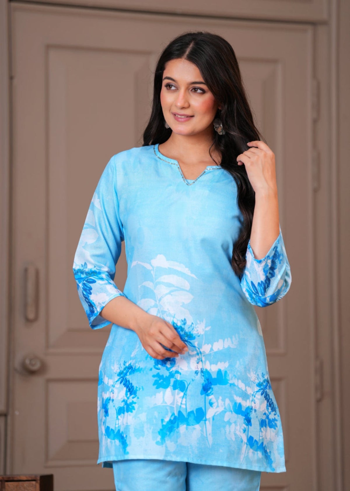 Rangvastra Cotton Printed Top Pant Co-ord Set